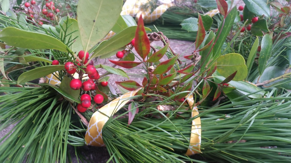 Celebrate Christmas Making A Festive Wreath